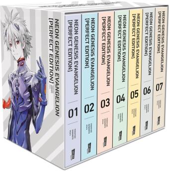Neon Genesis Evangelion - Perfect Edition, Bände 1-7 im Sammelschuber mit Extras