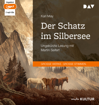 Der Schatz im Silbersee, 2 Audio-CD, 2 MP3 