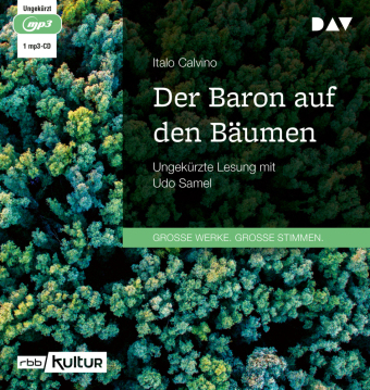 Der Baron auf den Bäumen, 1 Audio-CD, 1 MP3