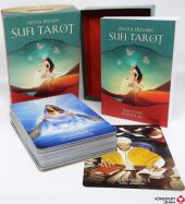 Sufi-Tarot - Der Weg des Herzens: 78 Tarotkarten mit Anleitung, m. 1 Buch, m. 78 Beilage, 2 Teile