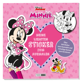 Disney Minnie: Meine liebsten Sticker zum Ausmalen