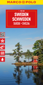 MARCO POLO Reisekarte Schweden 1:900.000