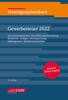 Veranlagungshandbuch Gewerbesteuer 2023, 72.A., m. 1 Buch, m. 1 E-Book