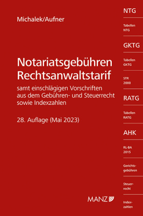 Notariatsgebühren - Rechtsanwaltstarif