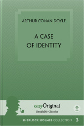 A Case of Identity (book + audio-CD) (Sherlock Holmes Collection) - Readable Classics - Unabridged english edition with