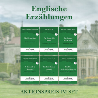 Englische Erzählungen (Bücher + 6 Audio-CDs) - Lesemethode von Ilya Frank, m. 6 Audio-CD, m. 6 Audio, m. 6 Audio, 6 Teil