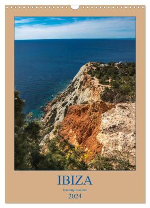 Ibiza Inselimpressionen (Wandkalender 2024 DIN A3 hoch), CALVENDO Monatskalender 