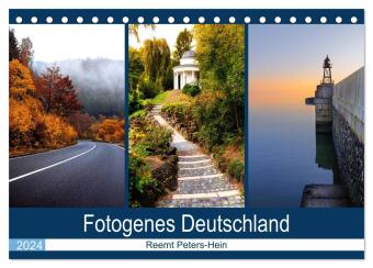 Fotogenes Deutschland (Tischkalender 2024 DIN A5 quer), CALVENDO Monatskalender 
