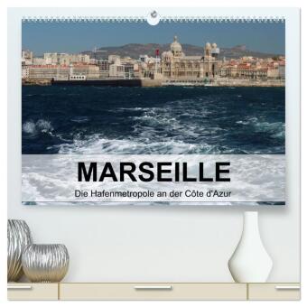 Blick vom Jardin du Pharo in Marseille auf den Vieux Port (Puzzle