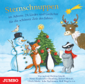 Sternschnuppen im Advent. 24 Lieder und Geschichten für die schönste Zeit des Jahres, Audio-CD Cover