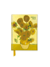 Adressbuch DIN A5: Vincent van Gogh, Sonnenblumen