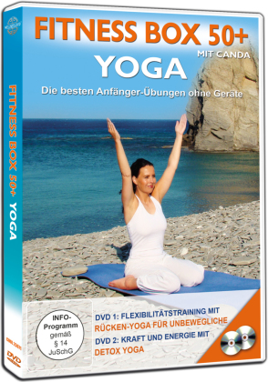 Fitness Box 50+ Yoga, 2 DVDs