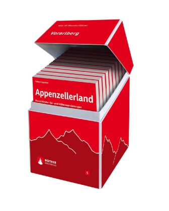 Vorarlberg, Wanderführer-Set, 10 Teile