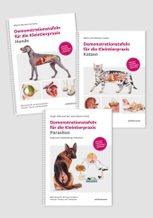 Demonstrationstafeln für die Kleintierpraxis Hund, Katze und Parasiten 3 Bde. im SET