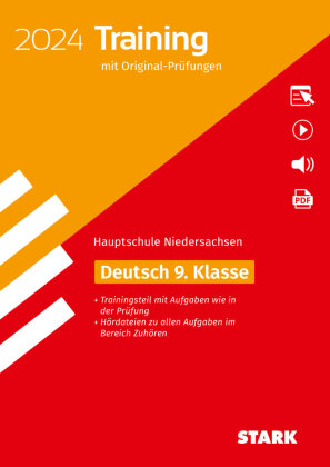 STARK Original-Prüfungen und Training Hauptschule 2024 - Deutsch 9. Klasse - Niedersachsen, m. 1 Buch, m. 1 Beilage