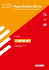STARK Original-Prüfungen und Training Realschulabschluss 2024 - Mathematik - Hessen, m. 1 Buch, m. 1 Beilage