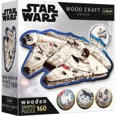 Holz Puzzle 160 Star Wars - Millennium Falcon