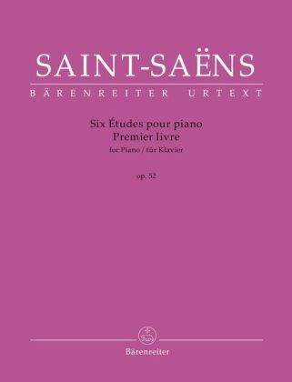 Six Études für Klavier op. 52 -Premier livre-