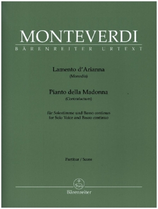Lamento d'Arianna (Fassungen für Solostimme und Basso continuo)