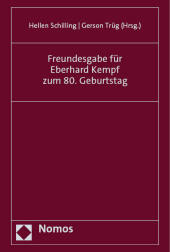 Freundesgabe für Eberhard Kempf zum 80. Geburtstag