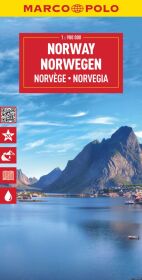 MARCO POLO Reisekarte Norwegen 1:900.000