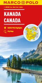 MARCO POLO Kontinentalkarte Kanada 1:4 Mio.