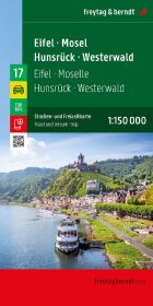 Eifel - Mosel - Hunsrück - Westerwald, Straßen- und Freizeitkarte 1:150.000, freytag & berndt