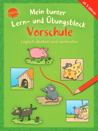 Mein bunter Lern- und Übungsblock Vorschule. Logisch denken und verbinden 