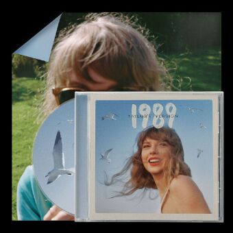 1990 (Taylors Version), 1 Audio-CD (Crystal Skies Blue CD)
