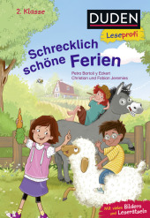 Duden Leseprofi - Schrecklich schöne Ferien, 2. Klasse Cover