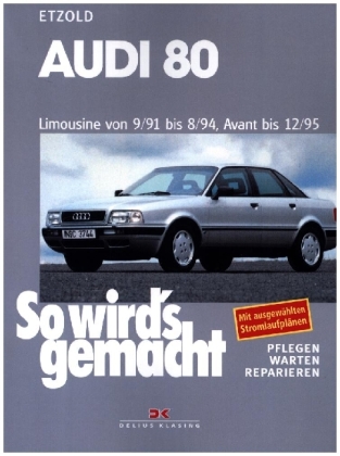 Audi 80 9/91 bis 8/94, Avant bis 12/95