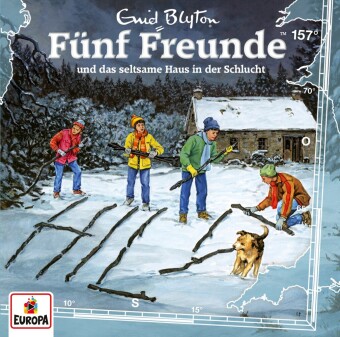 Fünf Freunde und das seltsame Haus in der Schlucht, 1 Audio-CD (Longplay)