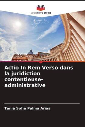 Actio In Rem Verso dans la juridiction contentieuse-administrative 