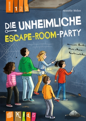 Die unheimliche Escape-Room-Party - Lesestufe 1