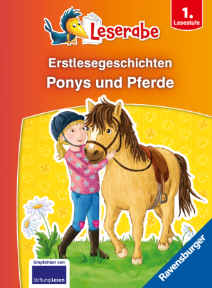 Erstlesegeschichten: Ponys und Pferde - Leserabe 1. Klasse - Erstlesebuch für Kinder ab 6 Jahren