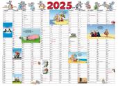 Uli Stein Jahresplaner 2025: Posterkalender