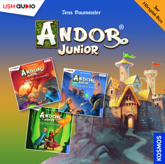 Die große Andor Junior Hörbox Folgen 1-3 (3 Audio CDs), 3 Audio-CD