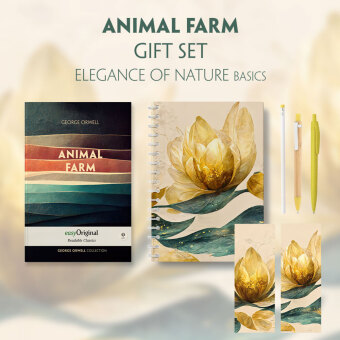 Animal Farm (with audio-online) Readable Classics Geschenkset + Eleganz der Natur Schreibset Basics, m. 1 Beilage, m. 1