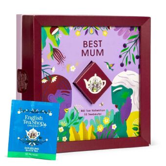 Tee-Kollektion "Best Mum", Tee Geschenk für Mama, BIO, 32 Teebeutel