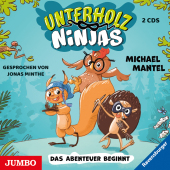 Unterholz-Ninjas. Das Abenteuer beginnt, 2 Audio-CD Cover
