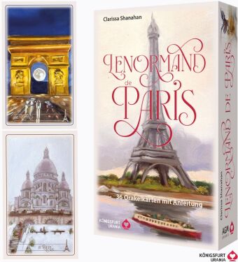 Lenormand de Paris - Eine Reise durch das historische Paris, m. 1 Buch, m. 36 Beilage, 2 Teile