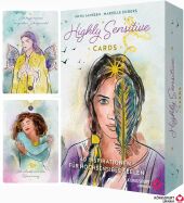 Highly Sensitive Cards - 40 Inspirationen für hochsensible Seelen, m. 1 Buch, m. 40 Beilage, 2 Teile