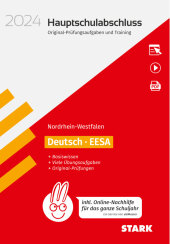 STARK Original-Prüfungen und Training - Hauptschulabschluss 2024 - Deutsch - NRW - inkl. Online-Nachhilfe, m. 1 Buch, m.