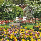 Gartenzauber 2025 - Broschürenkalender 30x30 cm (30x60 geöffnet) - Kalender mit Platz für Notizen - Gardens - Bildkalend