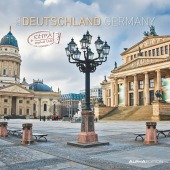 Alpha Edition - Deutschland 2025 Broschürenkalender, 30x30cm, Wandkalender mit Platz für Notizen und Termine, 12 Motive