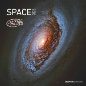 Alpha Edition - Space 2025 Broschürenkalender, 30x30cm, Wandkalender mit Platz für Notizen und Termine, Motive aus der G
