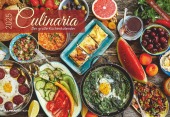 Alpha Edition - Culinaria 2025 Der große Küchenkalender, 42x29cm (42x58 geöffnet), Broschürenkalender mit raffinierten R