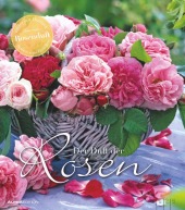 Alpha Edition - Der Duft der Rosen 2025 Bildkalender, 30,x34cm, Kalender mit schönen Bildmotiven für jeden Monat, Monats