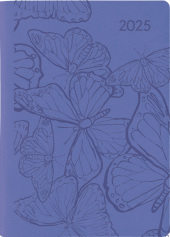 Alpha Edition - Ladytimer Mini Deluxe Lavender 2025 Taschenkalender, 9,5x16cm, Kalender mit 144 Seiten, mit einem Info-