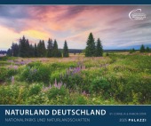 PALAZZI - Naturland Deutschland 2025 Wandkalender, 60x50cm, Posterkalender mit schönen Bildern aus Nationalsparks und Na